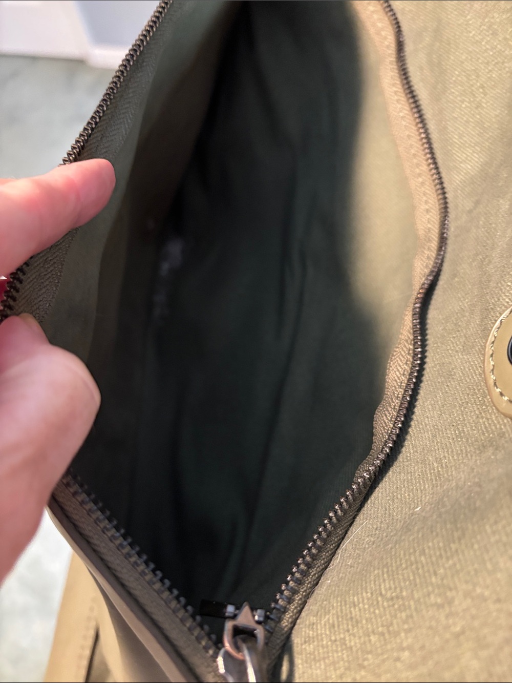 Marc Jacobs Olive Canvas & Leather Trim Weekend Tote - Picture 2 of 11